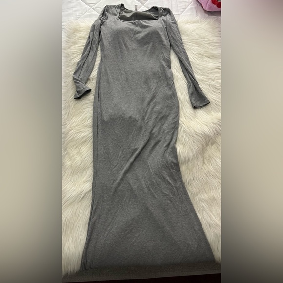 Popilush Shapewear long sleeve maxi dress - Picture 2 of 9